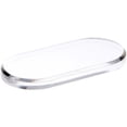 thumbnail image 1 of Plymor Clear Acrylic Oval Beveled Display Base, 6" W x 3" D x 0.5" H, 1 of 1