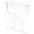 thumbnail image 1 of Plymor Clear Acrylic Paper Literature Holder (Wall Mount), Fits 8.5" x 11" Documents, 1 of 1