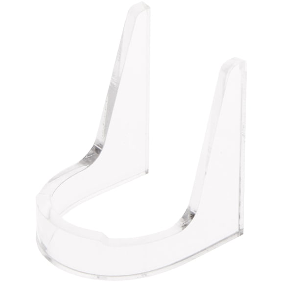 Plymor Clear Acrylic Pocket Watch Display Stand, 1.375" W x 1.5" D x 1.75" H (3 Pack)