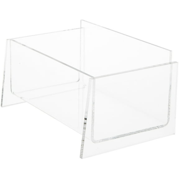 Plymor Clear Acrylic Postcard Literature Holder (Countertop), Fits 5.8" x 4.1" Items
