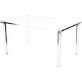 thumbnail image 1 of Plymor Clear Acrylic Rectangular 4-Leg Display Riser, 8" H x 16" W x 10" D, 1 of 1