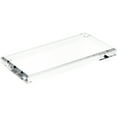 thumbnail image 1 of Plymor Clear Acrylic Rectangular Beveled Display Base, 6" W x 3" D x 0.5" H, Pack of 6, 1 of 1