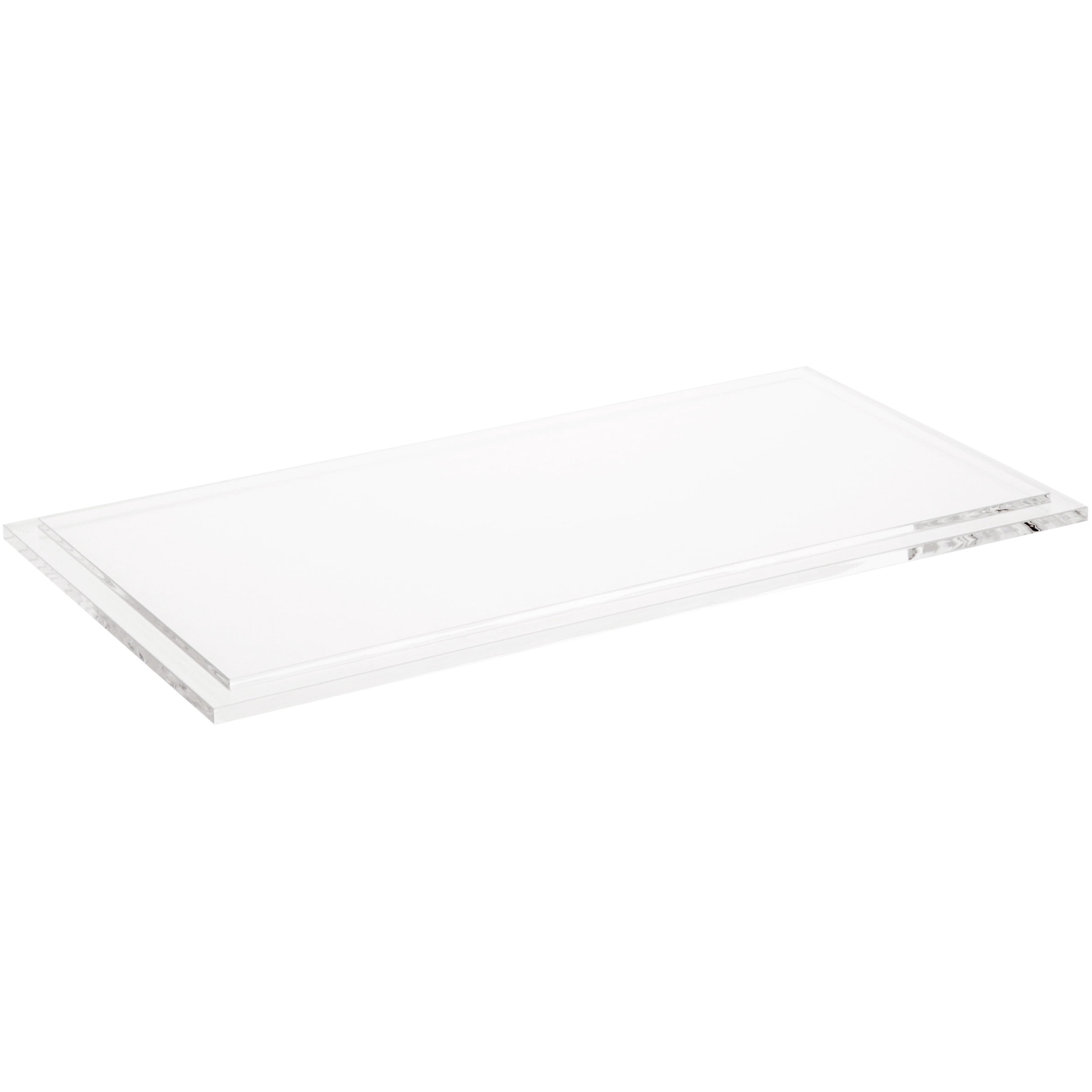 Acrylic Base Rectangular Plymor Clear Acrylic Rectangular Display Base, 12.625