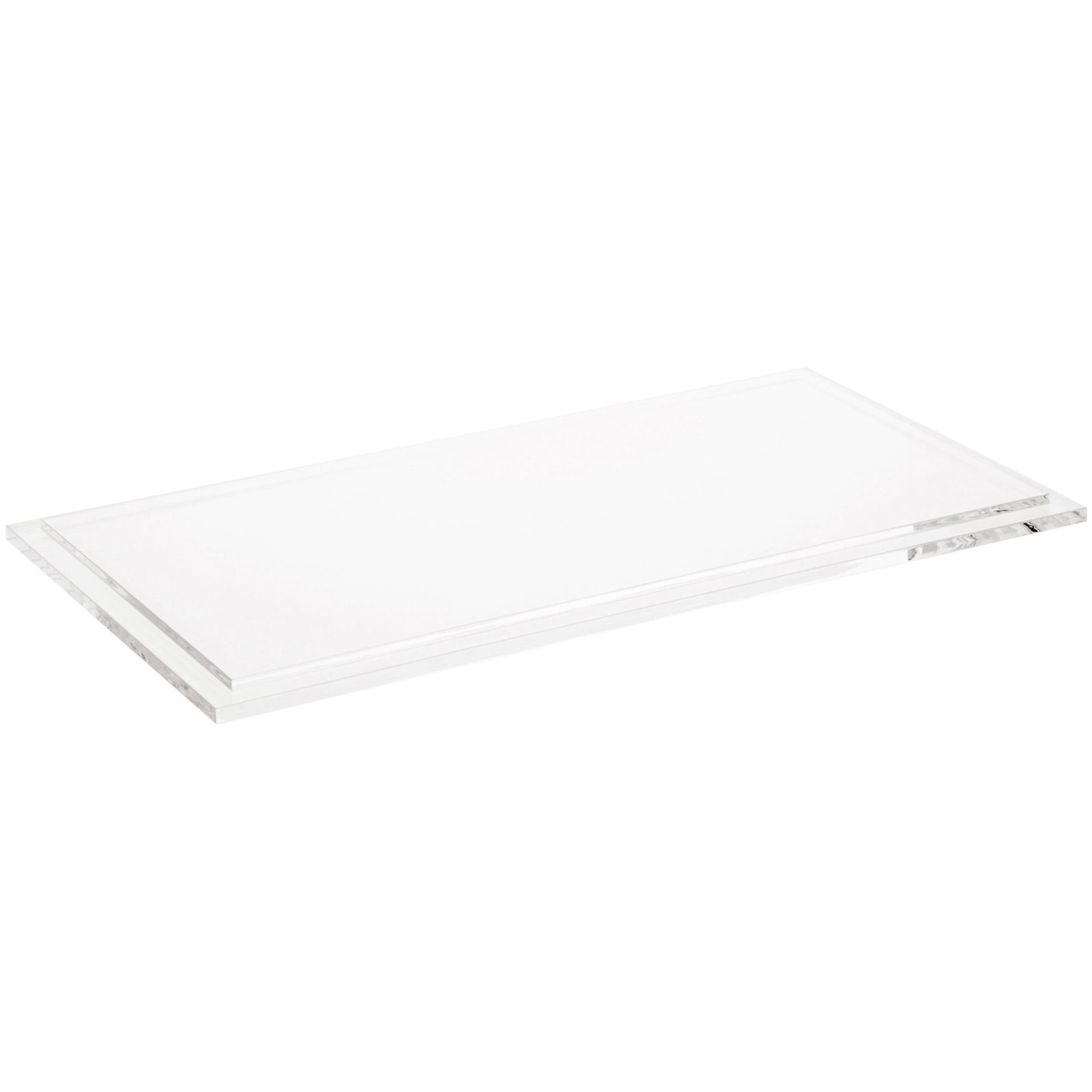 Plymor Clear Acrylic Rectangular Display Base, 12.625