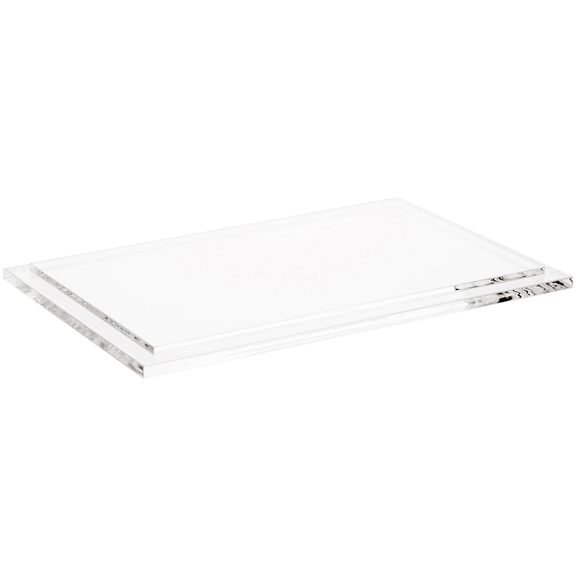 Plymor Clear Acrylic Rectangular Display Base, 8.625