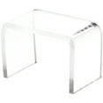 thumbnail image 1 of Plymor Clear Acrylic Rectangular Display Riser, 1" H x 1.5" W x 1" D (3/32" thick) (12 Pack), 1 of 2