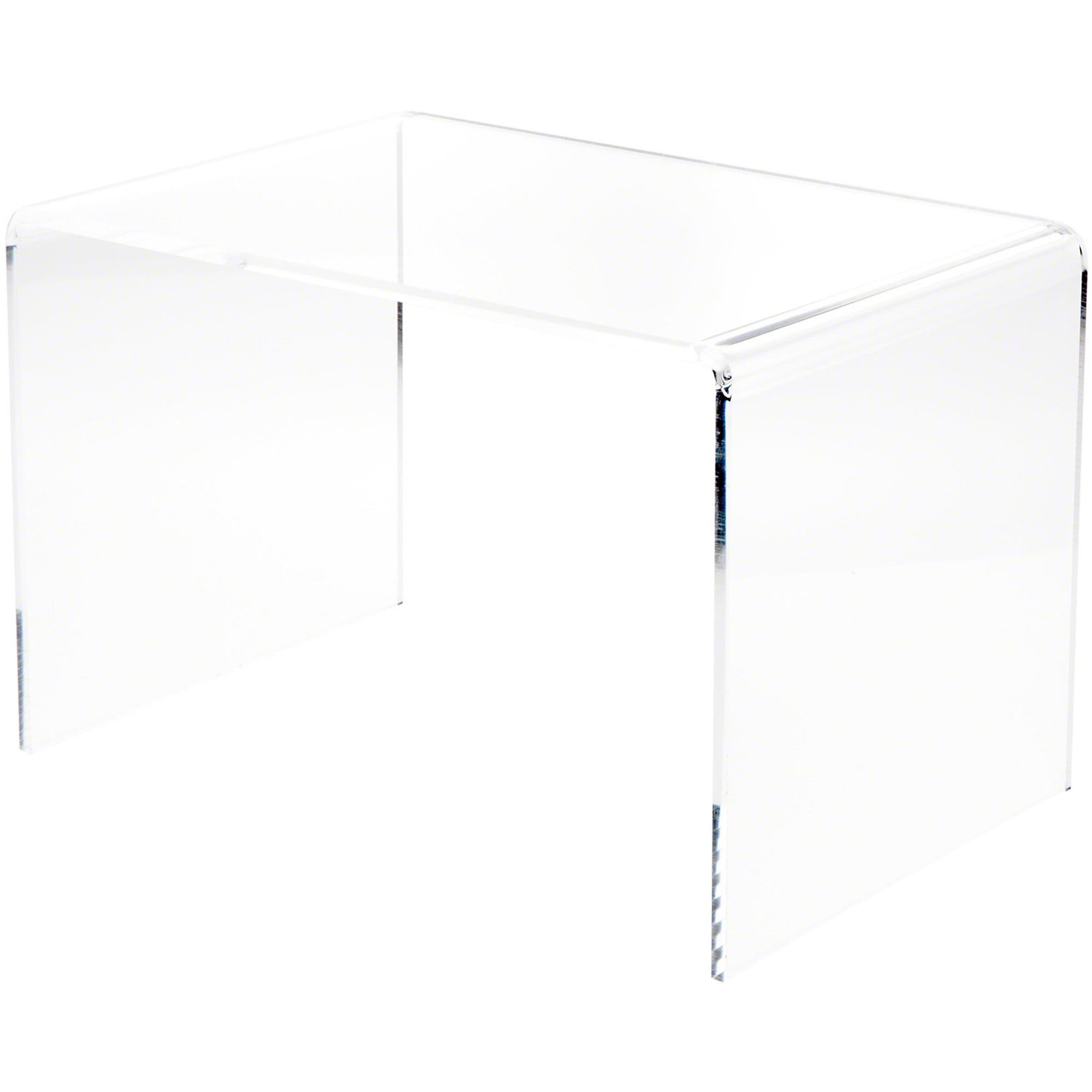 Plymor Clear Acrylic Rectangular Display Riser, 12