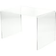 thumbnail image 1 of Plymor Clear Acrylic Rectangular Display Riser, 14" H x 21" W x 14" D (3/8" thick), 1 of 2