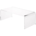 thumbnail image 1 of Plymor Clear Acrylic Rectangular Display Riser, 3" H x 8" W x 4" D (1/4" thick), Pack of 12, 1 of 3
