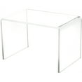 thumbnail image 1 of Plymor Clear Acrylic Rectangular Display Riser, 6" H x 9" W x 6" D (1/4" thick) (2 Pack), 1 of 3