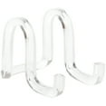 thumbnail image 1 of Plymor Clear Acrylic Ribbon-Style Display Easel, 1.875" H x 1.75" W x 2.625" D (2 Pack), 1 of 4