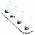 thumbnail image 1 of Plymor Clear Acrylic Ring Finger Display, Four, 6.875" W x 2" D x 1.75" H (6 Pack), 1 of 2