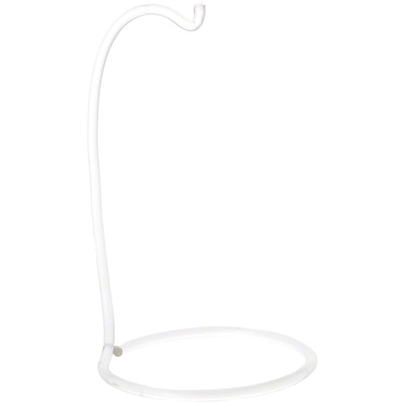 Plymor Clear Acrylic Rod 8.25" Ornament Hanger / Display Stand (7.75" hang space) (24 Pack)
