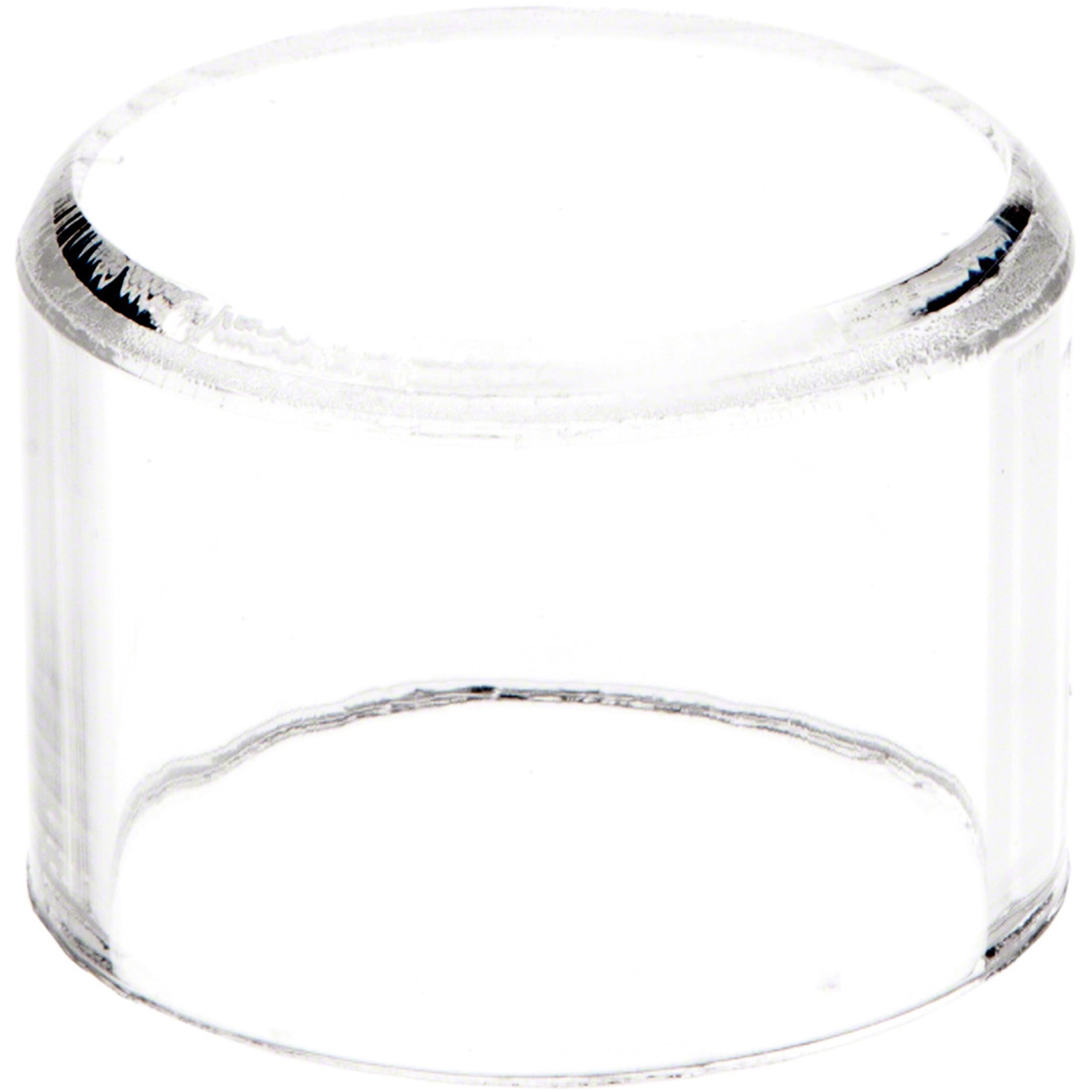 Clear Acrylic Round Cylinder Display Riser, 1.5" Height x 2" Diameter