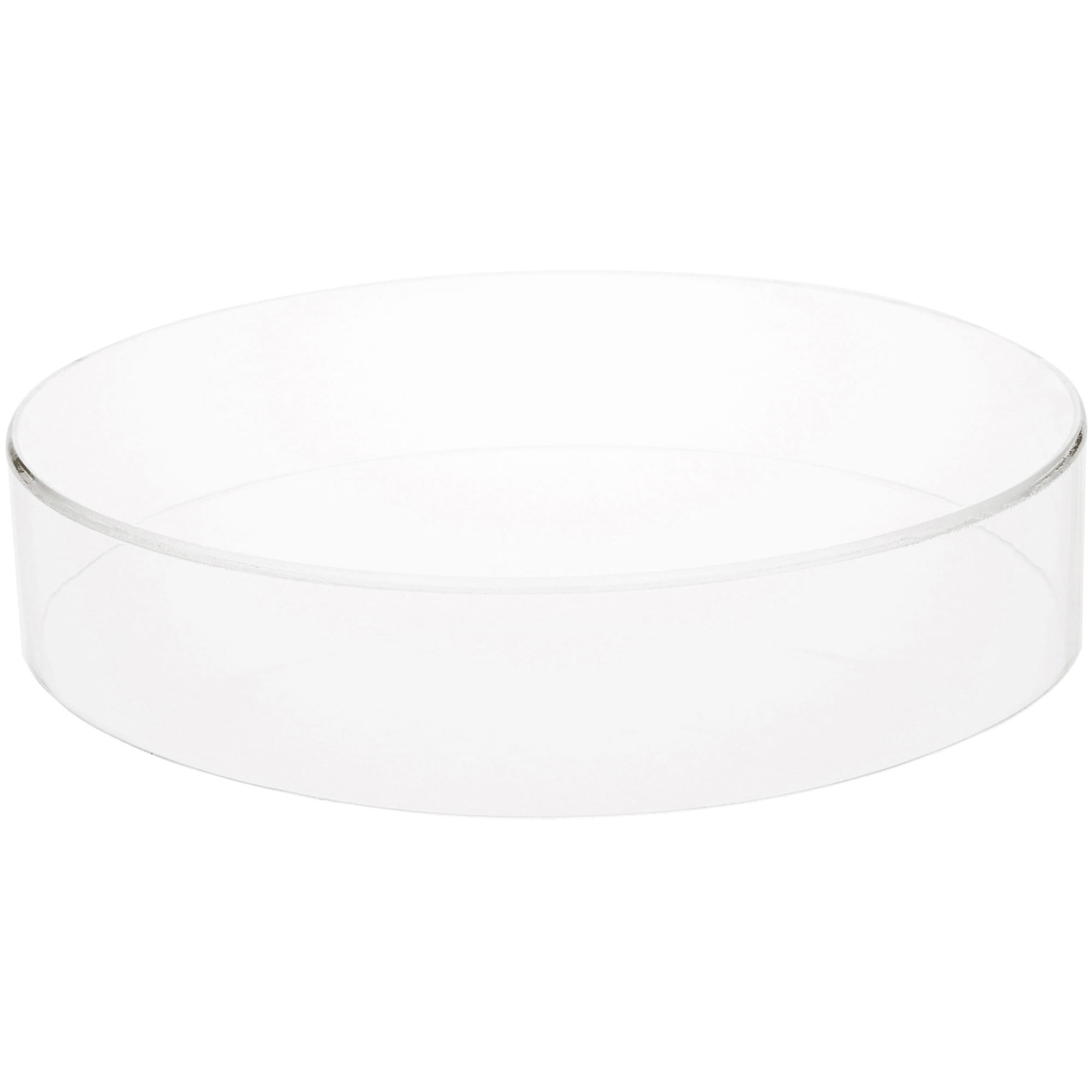 Plymor Clear Acrylic Round Cylinder Display Riser, 2" H x 10" D, Pack ...
