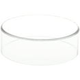 thumbnail image 1 of Plymor Clear Acrylic Round Cylinder Display Riser, 2" H x 6" D (6 Pack), 1 of 1