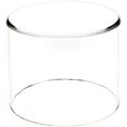 thumbnail image 1 of Plymor Clear Acrylic Round Cylinder Display Riser, 4" H x 5" D (3 Pack), 1 of 1
