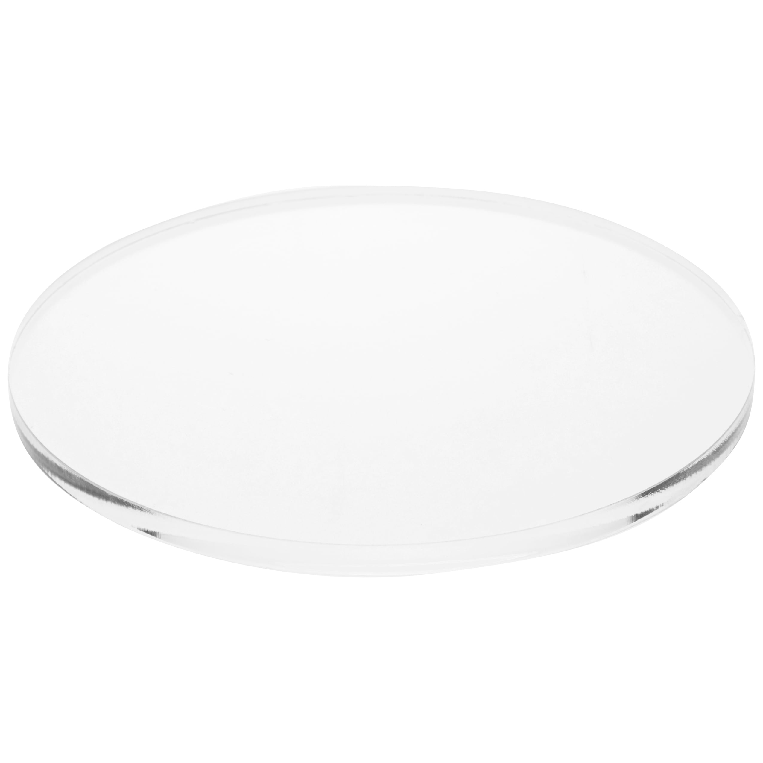 Plymor Clear Acrylic Round Standard Edge Display Base 5 W X 5 D X 0 plymor-clear-acrylic-round-standard-edge-display-base-5-w-x-5-d-x-0