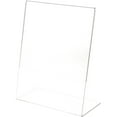 thumbnail image 1 of Plymor Clear Acrylic Sign Display / Literature Holder (Angled), 11" W x 14" H (6 Pack), 1 of 1