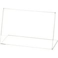 thumbnail image 1 of Plymor Clear Acrylic Sign Display / Literature Holder (Angled), 5.5" W x 3.5" H (12 Pack), 1 of 1