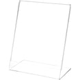 thumbnail image 1 of Plymor Clear Acrylic Sign Display / Literature Holder (Angled), 8" W x 10" H (12 Pack), 1 of 1