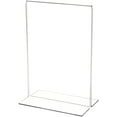 thumbnail image 1 of Plymor Clear Acrylic Sign Display / Literature Holder (Bottom-Load), 7" W x 10" H (2 Pack), 1 of 1