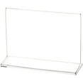 thumbnail image 1 of Plymor Clear Acrylic Sign Display / Literature Holder (Side-Load), 6" W x 4" H (6 Pack), 1 of 1