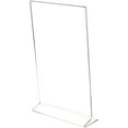 thumbnail image 1 of Plymor Clear Acrylic Sign Display / Literature Holder (Side-Load), 8.5" W x 14" H (3 Pack), 1 of 1