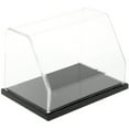 thumbnail image 1 of Plymor Clear Acrylic Slanted Front Display Case with Black Base, 6" W x 4" D x 4" H, 1 of 1