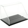 thumbnail image 1 of Plymor Clear Acrylic Slanted Front Display Case with Black Base, 9" W x 6" D x 6" H, 1 of 1