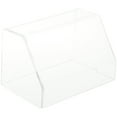 thumbnail image 1 of Plymor Clear Acrylic Slanted Front Display Case with No Base, 6" W x 4" D x 4" H (3 Pack), 1 of 1