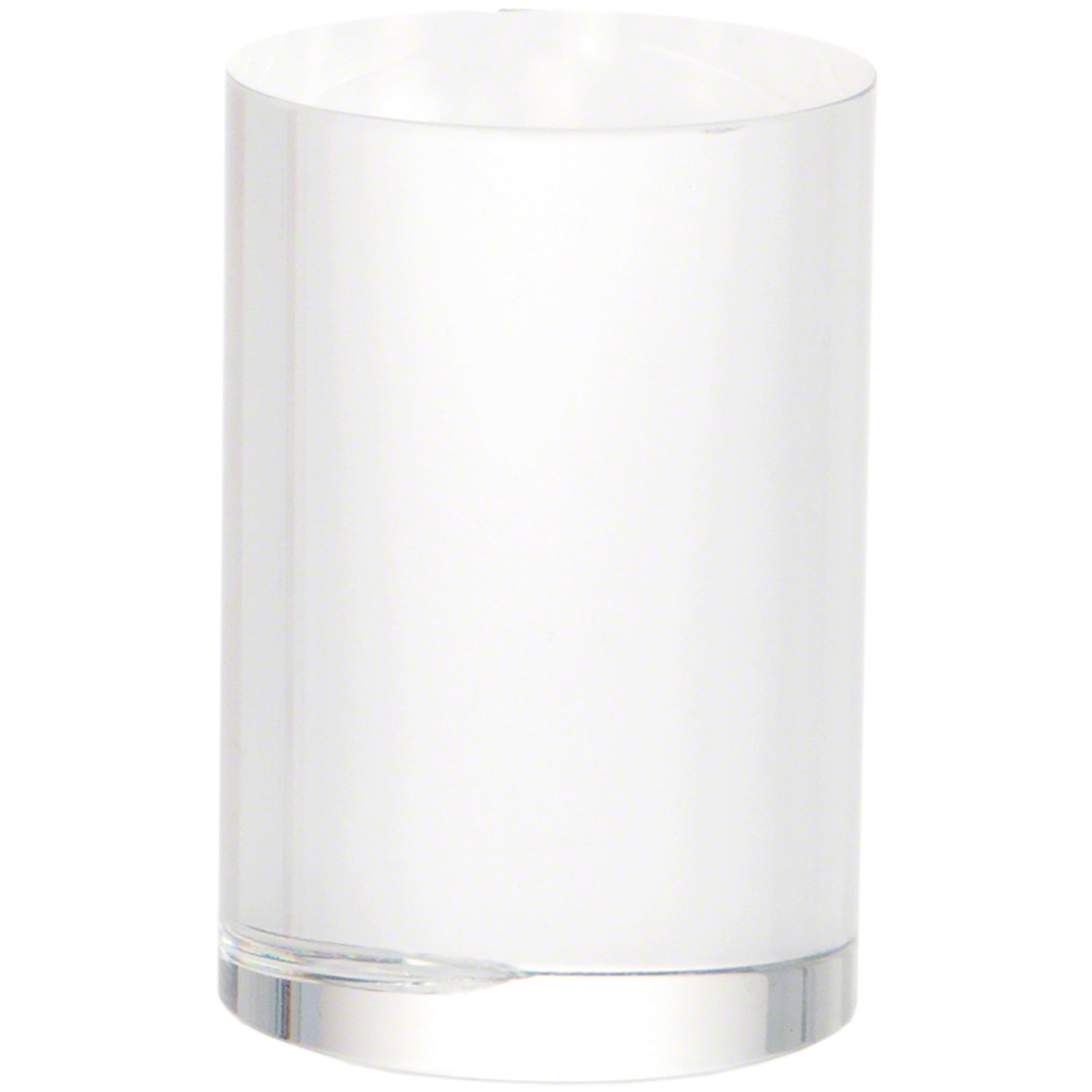 Plymor Clear Acrylic Solid Cylinder Round Display Riser, 3" H x 2" W (2 ...