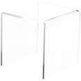 thumbnail image 1 of Plymor Clear Acrylic Square Display Riser, 5" H x 5" W x 5" D (3/16" thick) (2 Pack), 1 of 1