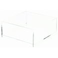 thumbnail image 1 of Plymor Clear Acrylic Square Open Top Merchandise Display Tray, 10" W x 10" D x 4" H, 1 of 1