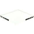 thumbnail image 1 of Plymor Clear Acrylic Square Standard-Edge Display Base, 3" W x 3" D x 0.25" H, Pack of 12, 1 of 1