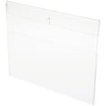 thumbnail image 1 of Plymor Clear Acrylic Top-Fold Literature Sign Holder Frame (Wall Mount), 11" W x 8.5" H, 1 of 1