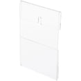 thumbnail image 1 of Plymor Clear Acrylic Top-Fold Literature Sign Holder Frame (Wall Mount), 4" W x 6" H (3 Pack), 1 of 1