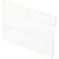 thumbnail image 1 of Plymor Clear Acrylic Top-Fold Literature Sign Holder Frame (Wall Mount), 6" W x 4" H (12 Pack), 1 of 1