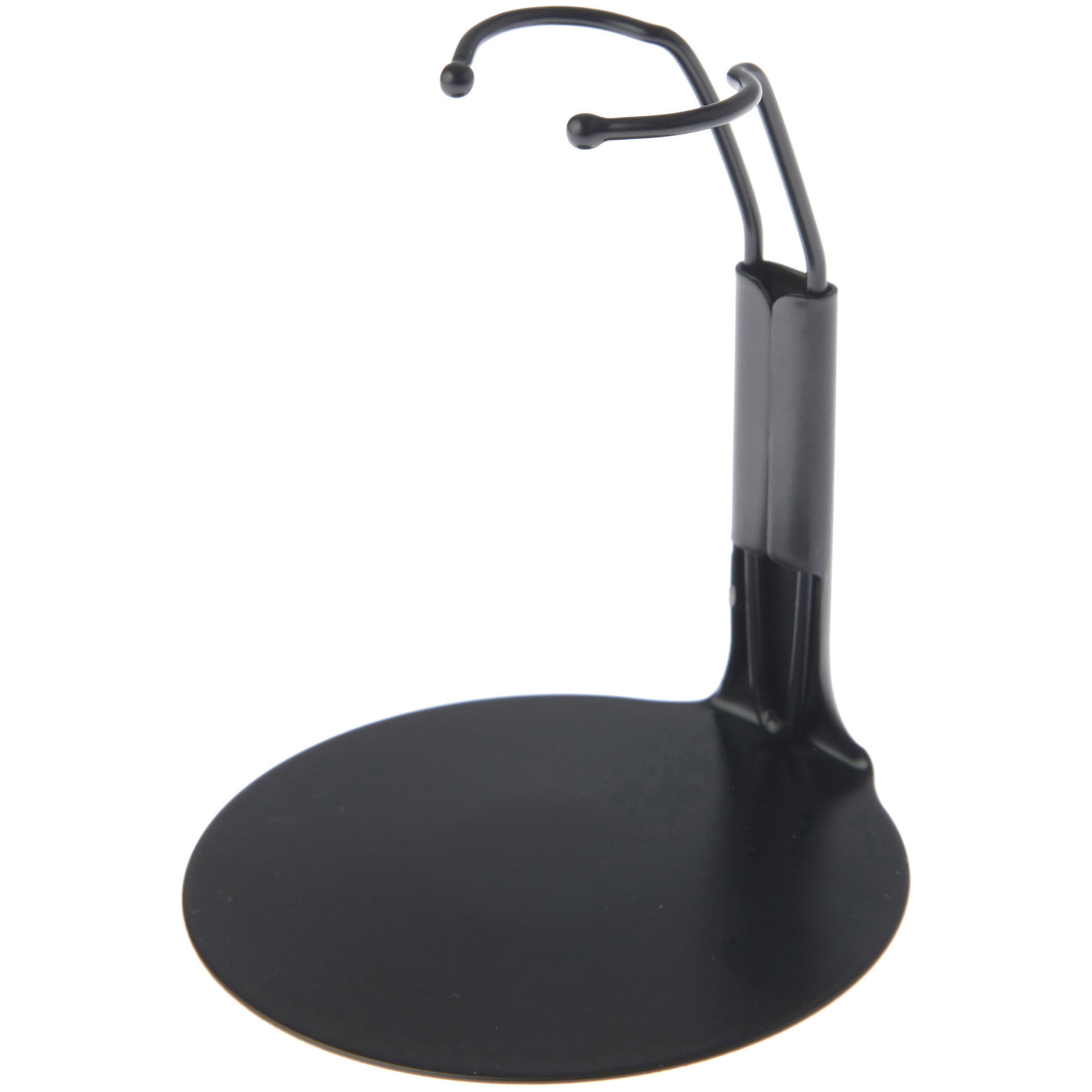 Plymor DSP-25B Black Adjustable Action Figure Stand, fits 4.5, 5, and 5.5 inch Action Figures, Waist is 1" - 1.5" wide, 3" - 3.5" around, Pack of 24