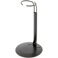 thumbnail image 1 of Plymor DSP-70B Black Adjustable Doll Stand, fits 12, 13, 14, 15, 16, and 17 inch Dolls or Action Figures, Waist is 2.25" - 2.75" wide, 6" - 8" around, Pack of 6, 1 of 6