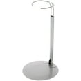 thumbnail image 1 of Plymor DSP-90S Silver Adjustable Doll Stand, fits 15, 16, 17, 18, 19, 20, and 21 inch Dolls, Waist is 3" - 4" wide, 8" - 11" around, Pack of 12, 1 of 3