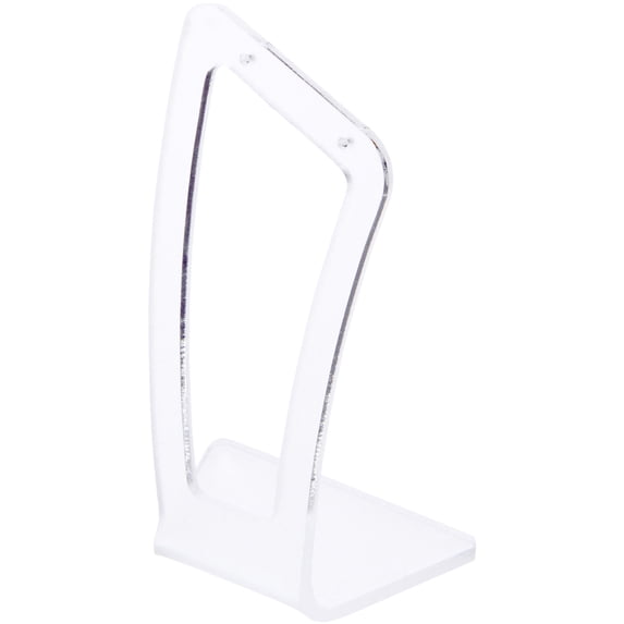 Plymor Frosted Acrylic Earring Display, 1.125" W x 2.5" H (Pack of 6)