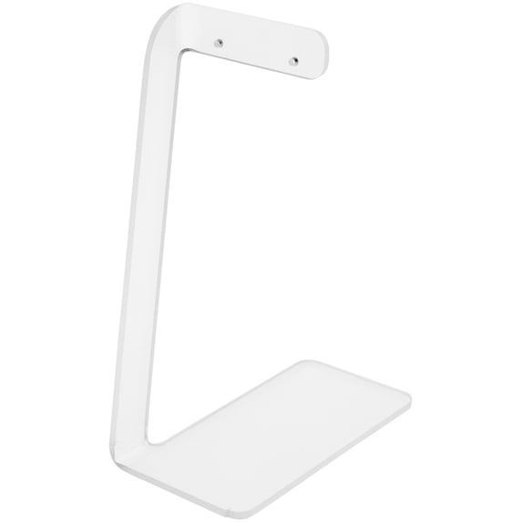 Plymor Frosted Acrylic Signpost-style Pair Hanging Earring Display Stand, 2.375" W x 4" D x 6" H (2 Pack)