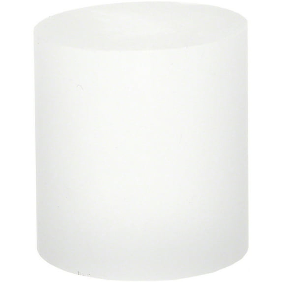 Plymor Frosted Acrylic Solid Cylinder Round Display Riser, 1.5" H x 1.5" W