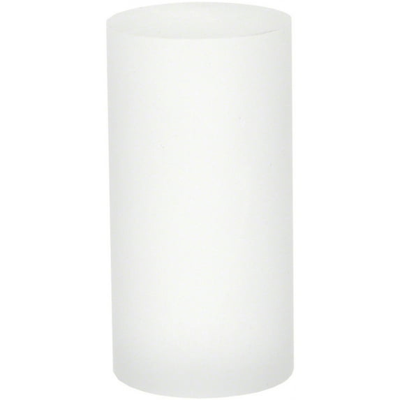 Plymor Frosted Acrylic Solid Cylinder Round Display Riser, 3" H x 1.5" W
