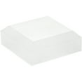 thumbnail image 1 of Plymor Frosted Acrylic Square Beveled Display Base, 2" W x 2" D x 0.75" H, Pack of 12, 1 of 1