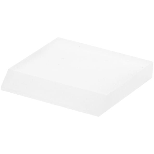 Square Display Base Plymor Frosted Acrylic Square Display Base (Angled-Front for Label), 2 ...