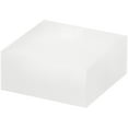 thumbnail image 1 of Plymor Frosted Acrylic Square Display Block, 1" H x 2" W x 2" D, 1 of 1