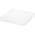 thumbnail image 1 of Plymor Frosted Acrylic Square Display Block, 1" H x 5" W x 5" D, 1 of 1