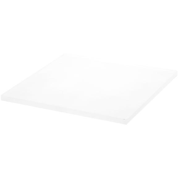 Plymor Frosted Square Acrylic Display Base, 8" W x 8" D x 0.375" H